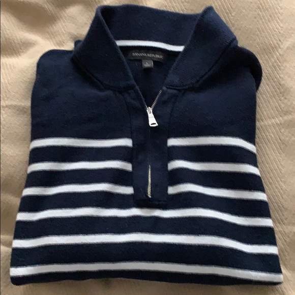 Banana Republic Other - HP🎉🎉🎉Banana Republic navy/white stripe sweater!